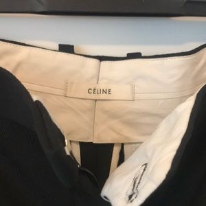 Céline Classic Wool Gabardine Trousers